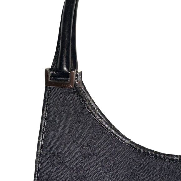 Gucci Black Jackie Bag with Silver-Tone Closure - Picture 6 of 11